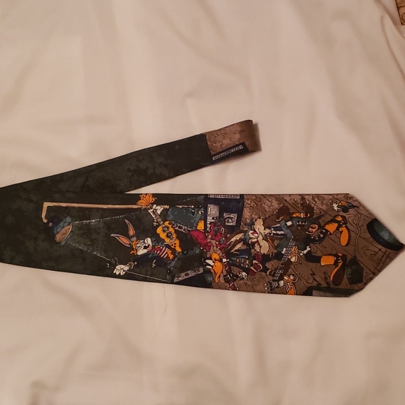 LOONEY TUNES Bugs Bunny and friends music tie - Picture 1 of 4